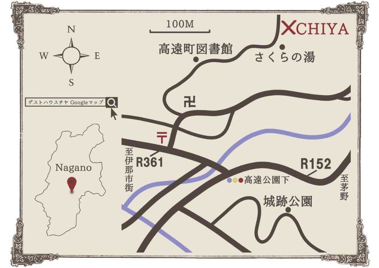 Guesthouse Chiya Takato Ina Kültér fotó